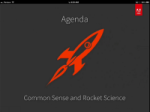 Common Sense and Rocket Science